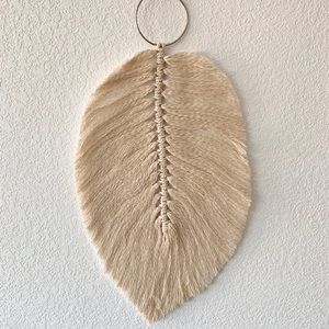 🕊 Macrame Feather Wall Decor 🕊
